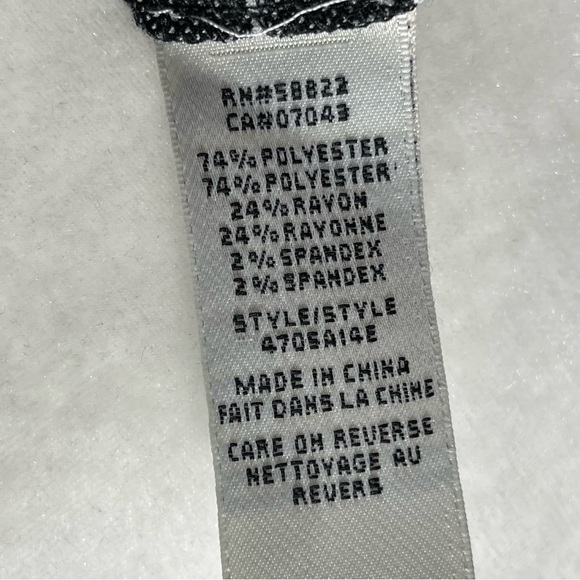 MAX STUDIO PLEATED STRIPED PULL ON SKIRT SIZE LARGE - Picture 11 of 12